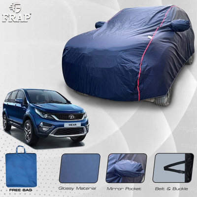 Frap Car Cover For Tata Hexa, Hexa XE, Hexa XM, Hexa XT (With Mirror Pockets)(Blue, Red)