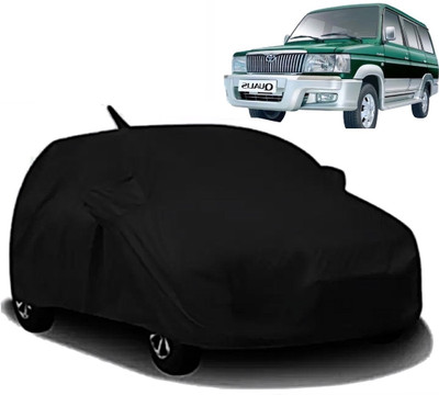 prozas Car Cover For Toyota Qualis (With Mirror Pockets)(Multicolor)
