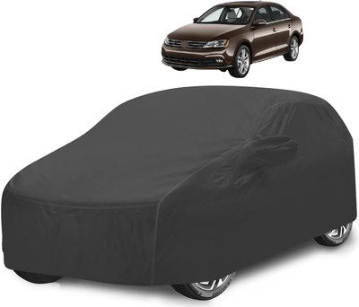 Caronix Car Cover For Volkswagen Jetta (With Mirror Pockets)(Grey)