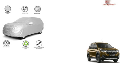 Auto Oprema Car Cover For Maruti Suzuki XL6 (With Mirror Pockets)(Silver, For 2016, 2017, 2018, 2019, 2020, 2021, 2022 Models)