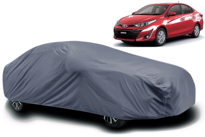 KULTEX Car Cover For Toyota Yaris (With Mirror Pockets)(Grey)