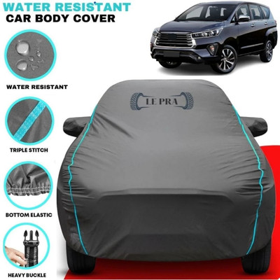 LE PRA Car Cover For Toyota Innova Crysta, Innova Crysta 2.4 G MT, Innova Crysta 2.4 G MT 8 STR Diesel, Innova Crysta 2.4 G MT 8S, Innova Crysta 2.4 G MT Diesel, Innova Crysta 2.4 G Plus MT 8 STR Diesel, Innova Crysta 2.4 G Plus MT Diesel, Innova Crysta 2.4 GX AT 8 STR Diesel, Innova Crysta 2.4 GX A