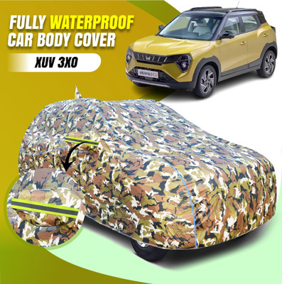 Otoroys Car Cover For Mahindra XUV 3XO (With Mirror Pockets)(Green, For 2024, 2025 Models)