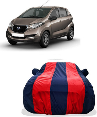 Tricway Car Cover For Datsun Redi GO AMT 1.0 (With Mirror Pockets)(Red)