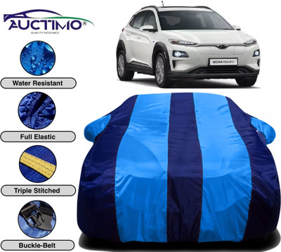 AUCTIMO Car Cover For Hyundai Kona (With Mirror Pockets)(Multicolor)