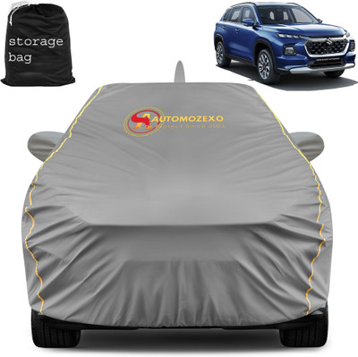 AUTOMOZEXO Car Cover For Maruti Grand Vitara (With Mirror Pockets)(Grey)