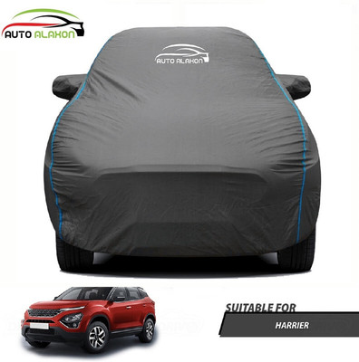 AUTO ALAXON Car Cover For Tata Harrier (With Mirror Pockets)(Black)