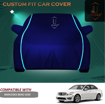 Ukara Car Cover For Mercedes Benz S-Class (With Mirror Pockets)(Blue)
