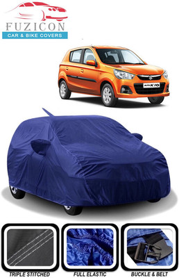 FUZICON Car Cover For Maruti Suzuki Alto K10 (With Mirror Pockets)(Blue)