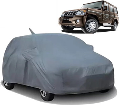 AXLOZ Car Cover For Mahindra Bolero (With Mirror Pockets)(Grey)