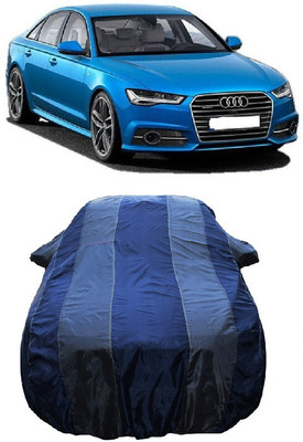Wegather Car Cover For Audi S6 4.0 TFSI Petrol (With Mirror Pockets)(Grey)