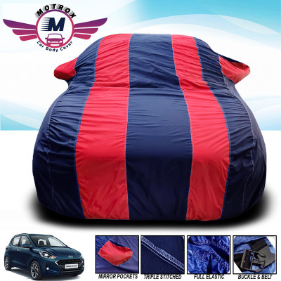 MoTRoX Car Cover For Skoda Laura (With Mirror Pockets)(Red, Blue)