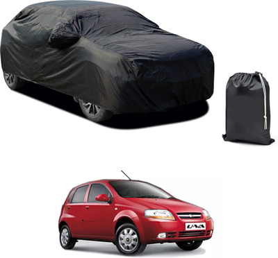 CODOKI Car Cover For Chevrolet UVA (With Mirror Pockets)(Black)