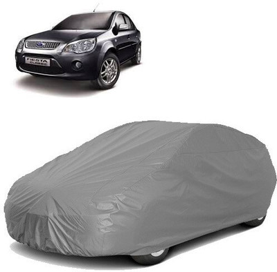 Royalrich Car Cover For Ford Fiesta Classic (Without Mirror Pockets)(Grey)