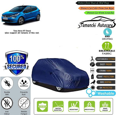 Tamanchi Autocare Car Cover For Tata Altroz XT Diesel(Blue)