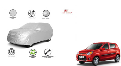 Auto Oprema Car Cover For Maruti Suzuki 800 (With Mirror Pockets)(Silver, For 2016, 2017, 2018, 2019, 2020, 2021, 2022 Models)
