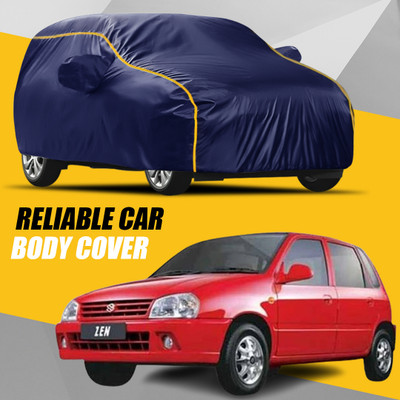 KULTEX Car Cover For Maruti Suzuki Zen (With Mirror Pockets)(Multicolor)