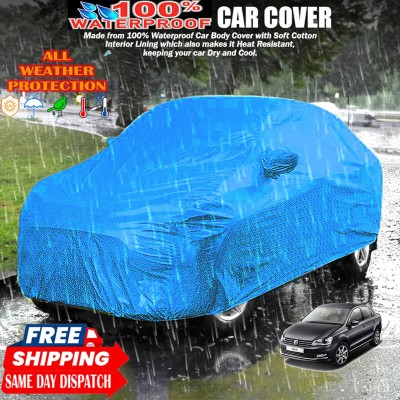 Tamanchi Autocare Car Cover For Volkswagen Vento(Blue)