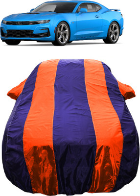 Wegather Car Cover For Chevrolet Camaro 2.5L (With Mirror Pockets)(Orange)
