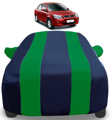 Amanzo Car Cover For Ford Ikon (With Mirror Pockets)(Green)