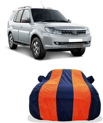 Tricway Car Cover For Tata Safari Storme LX Diesel (With Mirror Pockets)(Orange)