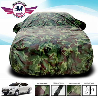MoTRoX Car Cover For Renault Scala (Without Mirror Pockets)(Green)