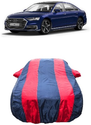 Wegather Car Cover For Audi A8 (With Mirror Pockets)(Red)