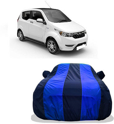 Tricway Car Cover For Mahindra e2oPlus P8 (With Mirror Pockets)(Multicolor)