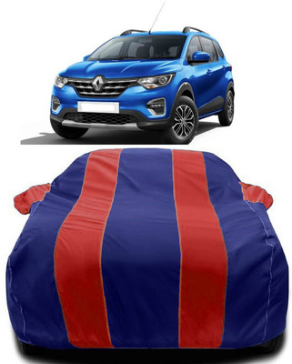 Autoprime Car Cover For Renault Triber RXZ (With Mirror Pockets)(Red, Blue)