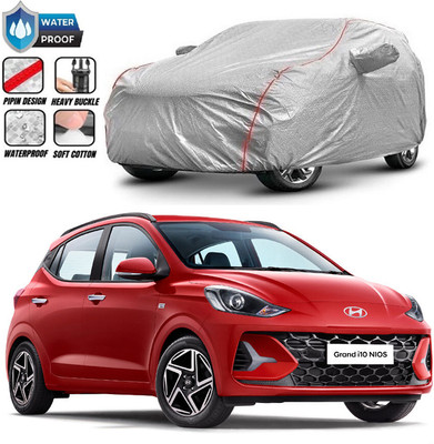 Amexride Car Cover For Hyundai Grand i10, Grand I10 Nios Asta 1.2 Kappa VTVT, Grand I10 Nios Asta U2 1.2 CRDi, Grand I10 Nios Era 1.2 Kappa VTVT, Grand I10 Nios Magna 1.2 Kappa VTVT, Grand I10 Nios Magna AMT 1.2 Kappa VTVT, Grand I10 Nios Magna U2 1.2 CRDi, Grand I10 Nios Sportz 1.2 Kappa VTVT, Gran