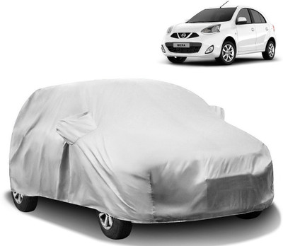 HMS Car Cover For Nissan Micra (With Mirror Pockets)(Silver)