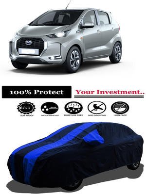 Amexride Car Cover For Datsun Redi-Go D Petrol (With Mirror Pockets)(Multicolor)