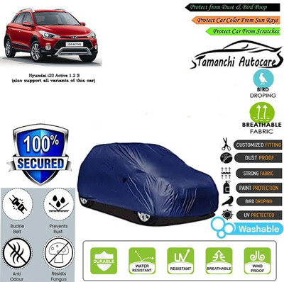 Tamanchi Autocare Car Cover For Hyundai i20 Active 1.2 S(Blue)