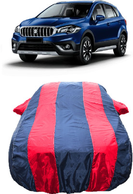 Wegather Car Cover For Maruti Suzuki S-Cross Sigma DDiS 200 SH Diesel (With Mirror Pockets)(Red)