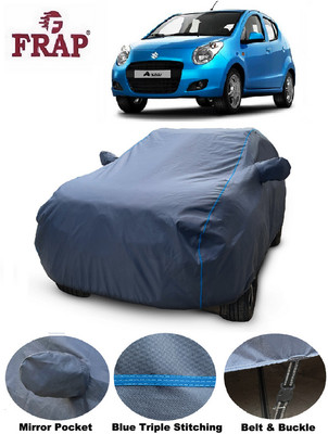 Frap Car Cover For Maruti Suzuki A-Star (With Mirror Pockets)(Grey)