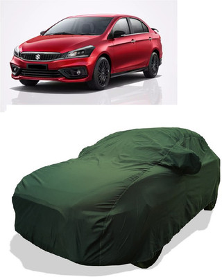 Coxtor Car Cover For Maruti Suzuki Ciaz S Petrol (With Mirror Pockets)(Gold)