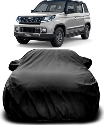 AMVISH Car Cover For Mahindra TUV300 (With Mirror Pockets)(Black)