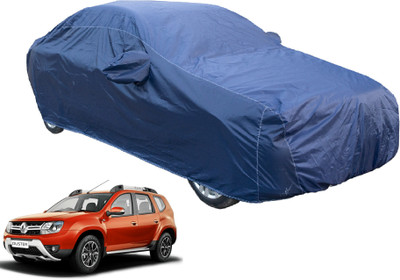Auto Hub Car Cover For Renault Duster (Without Mirror Pockets)(Blue)