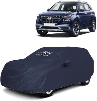 Kingsway Car Cover For Hyundai Venue (With Mirror Pockets)(Grey, For 2019, 2020, 2021, 2022 Models)