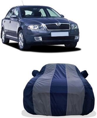 Tricway Car Cover For Skoda Octavia 1.9 TDI (With Mirror Pockets)(Multicolor)