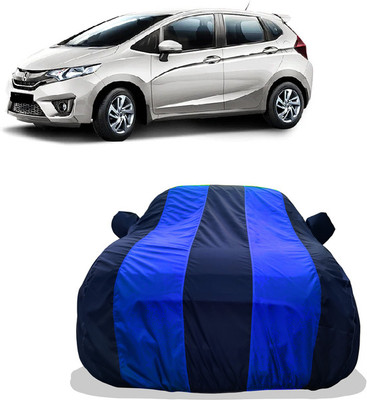 Tricway Car Cover For Honda Jazz 1.5 VX i DTEC (With Mirror Pockets)(Multicolor)