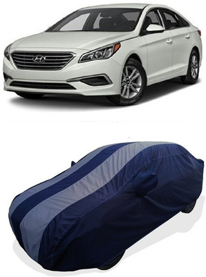 Coxtor Car Cover For Hyundai Sonata V6 (With Mirror Pockets)(Grey)