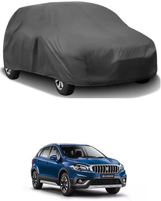 ARNEJA Car Cover For Maruti Suzuki S-Cross (Without Mirror Pockets)(Grey)