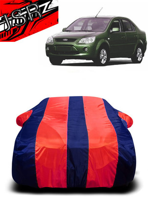 J S R Car Cover For Ford Fiesta LX (With Mirror Pockets)(Red, Blue)
