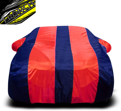 FRONCH Car Cover For Mahindra Thar (With Mirror Pockets)(Red, Blue)