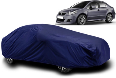 Swarish Car Cover For Maruti Suzuki SX4 (With Mirror Pockets)(Blue)