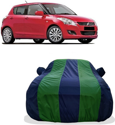 Tricway Car Cover For Maruti Suzuki Swift XDI (With Mirror Pockets)(Green)