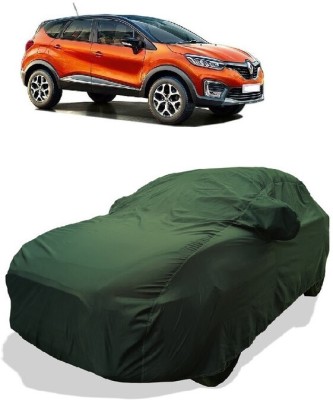 Coxtor Car Cover For Renault Captur 1.5 Petrol RXL (With Mirror Pockets)(Gold)