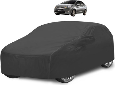 Caronix Car Cover For Ford Fiesta (With Mirror Pockets)(Grey)