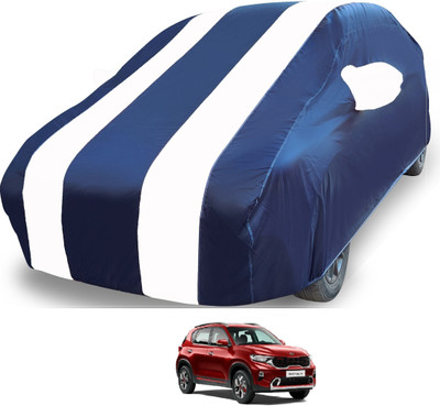 Euro Care Car Cover For Kia Sonet (With Mirror Pockets)(White)